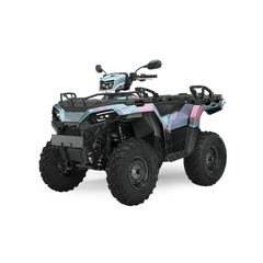 Ragged Cotton Candy ATV Wraps