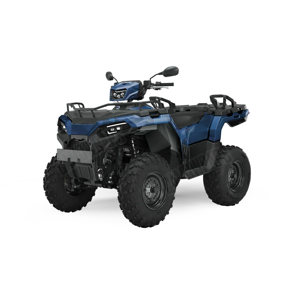 Ragged Elite Blue ATV Wraps