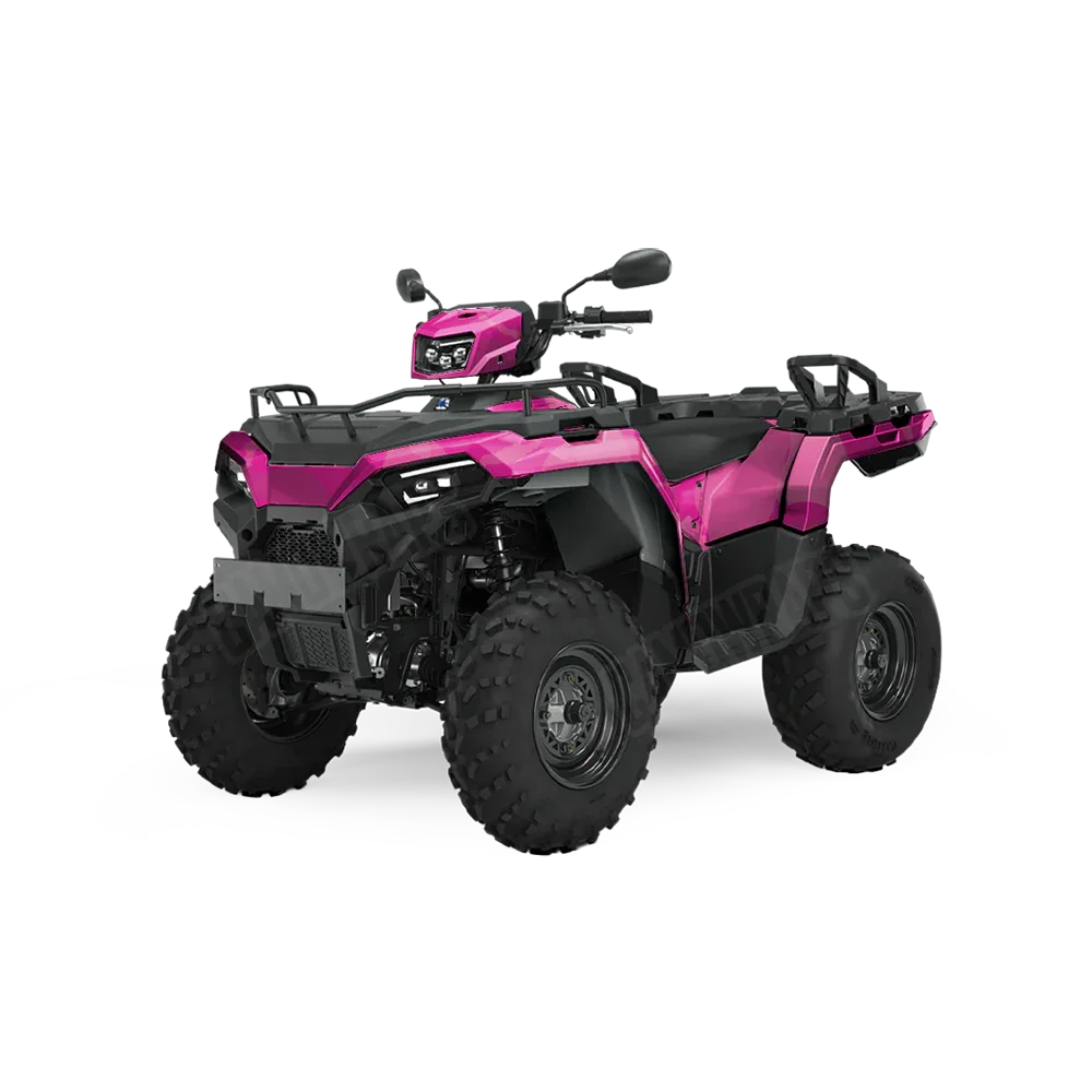 Ragged Elite Magenta ATV Wraps