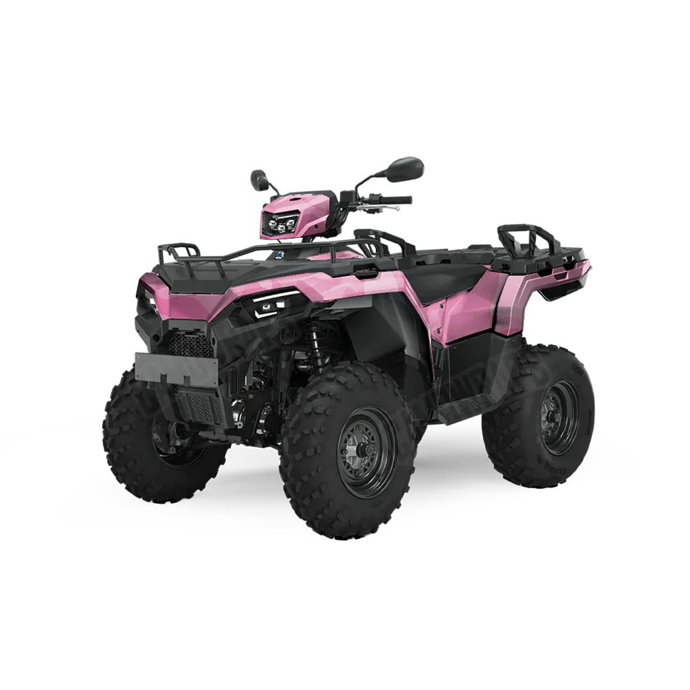 Ragged Elite Pink ATV Wraps