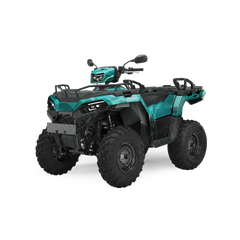 Ragged Elite Tiffany Blue ATV Wraps
