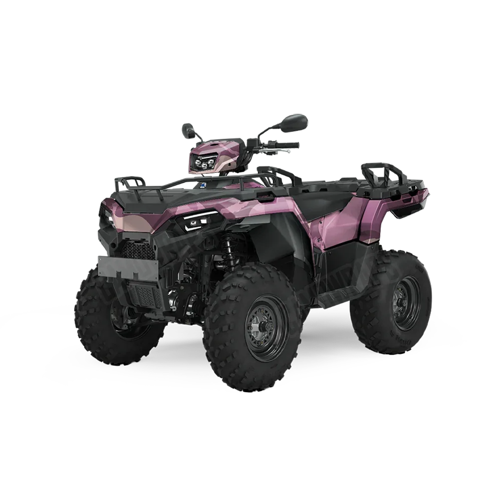 Ragged Floral ATV Wraps