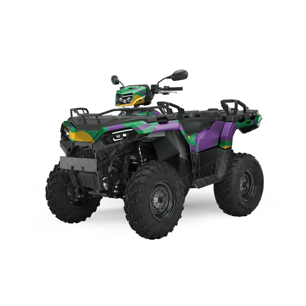 Ragged Mardi Gras ATV Wraps