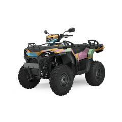 Ragged Sherbert ATV Wraps