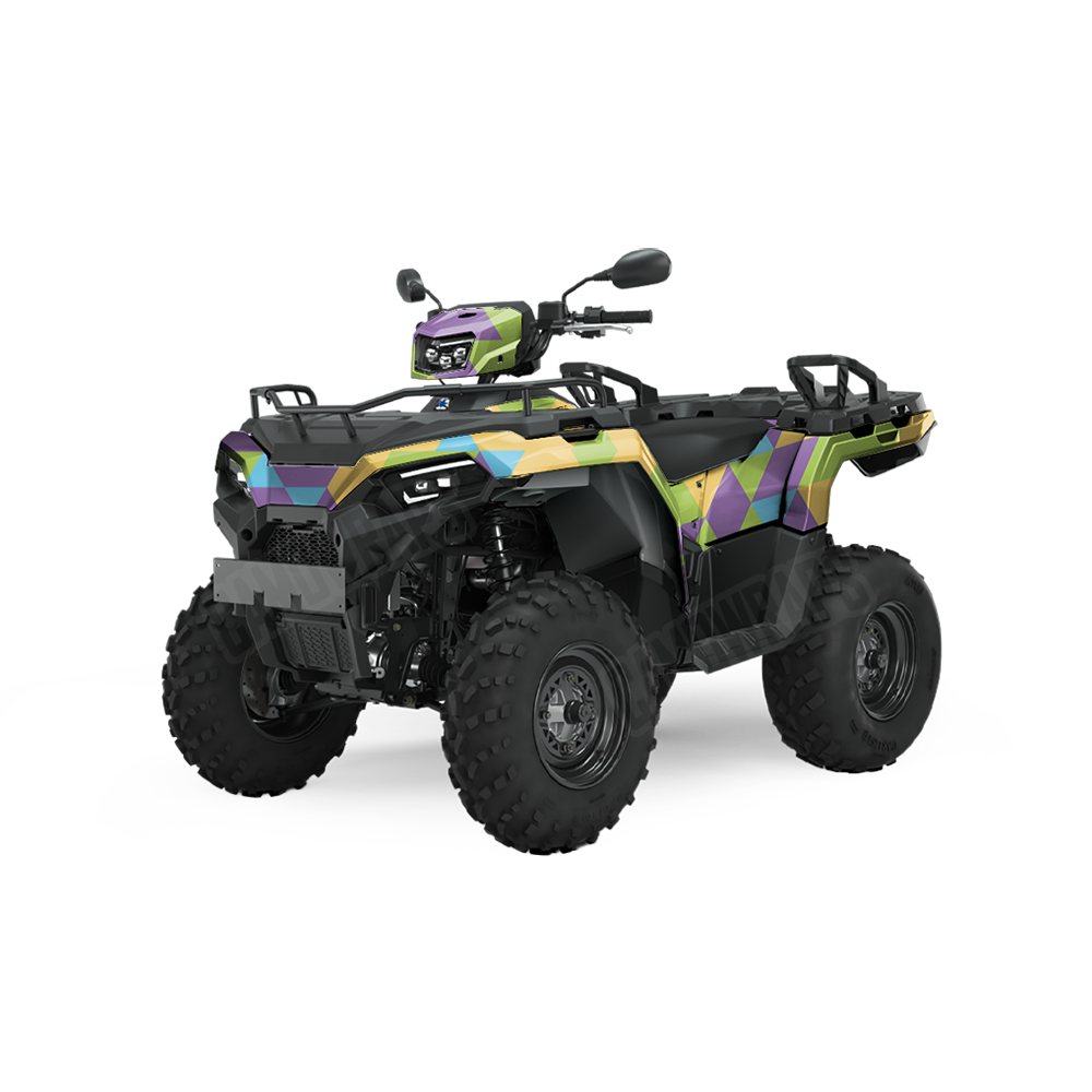 Triangle Carnival ATV Wraps
