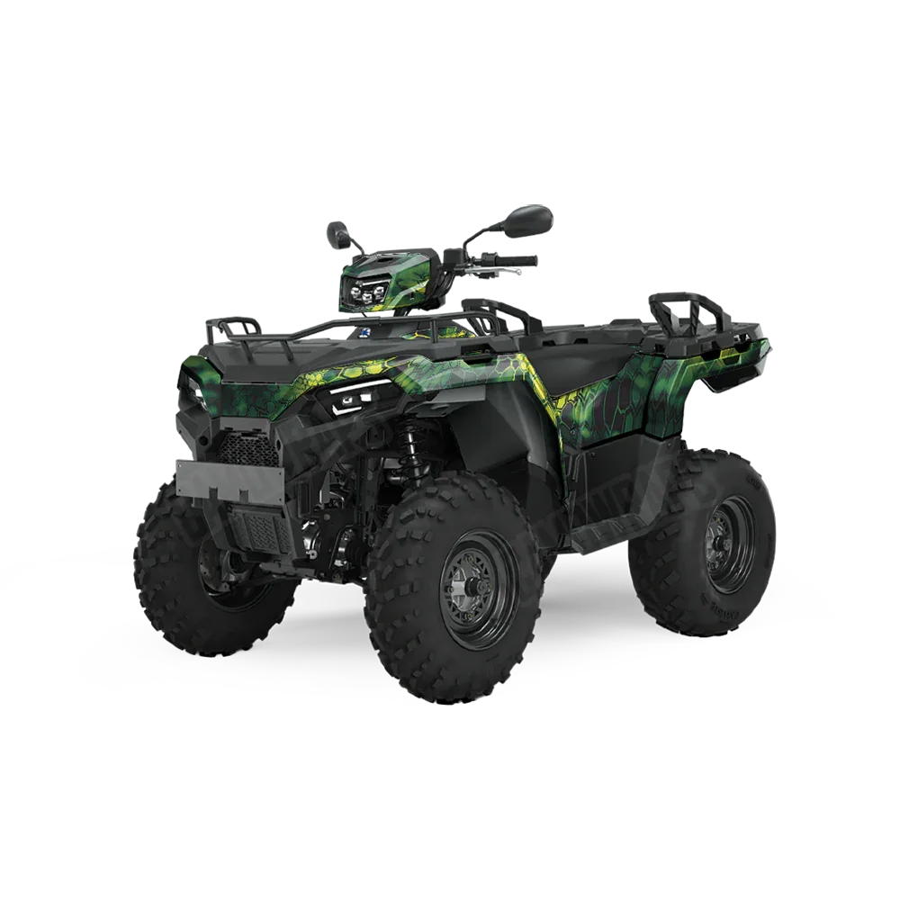Kryptek Toxic Waste ATV Wraps