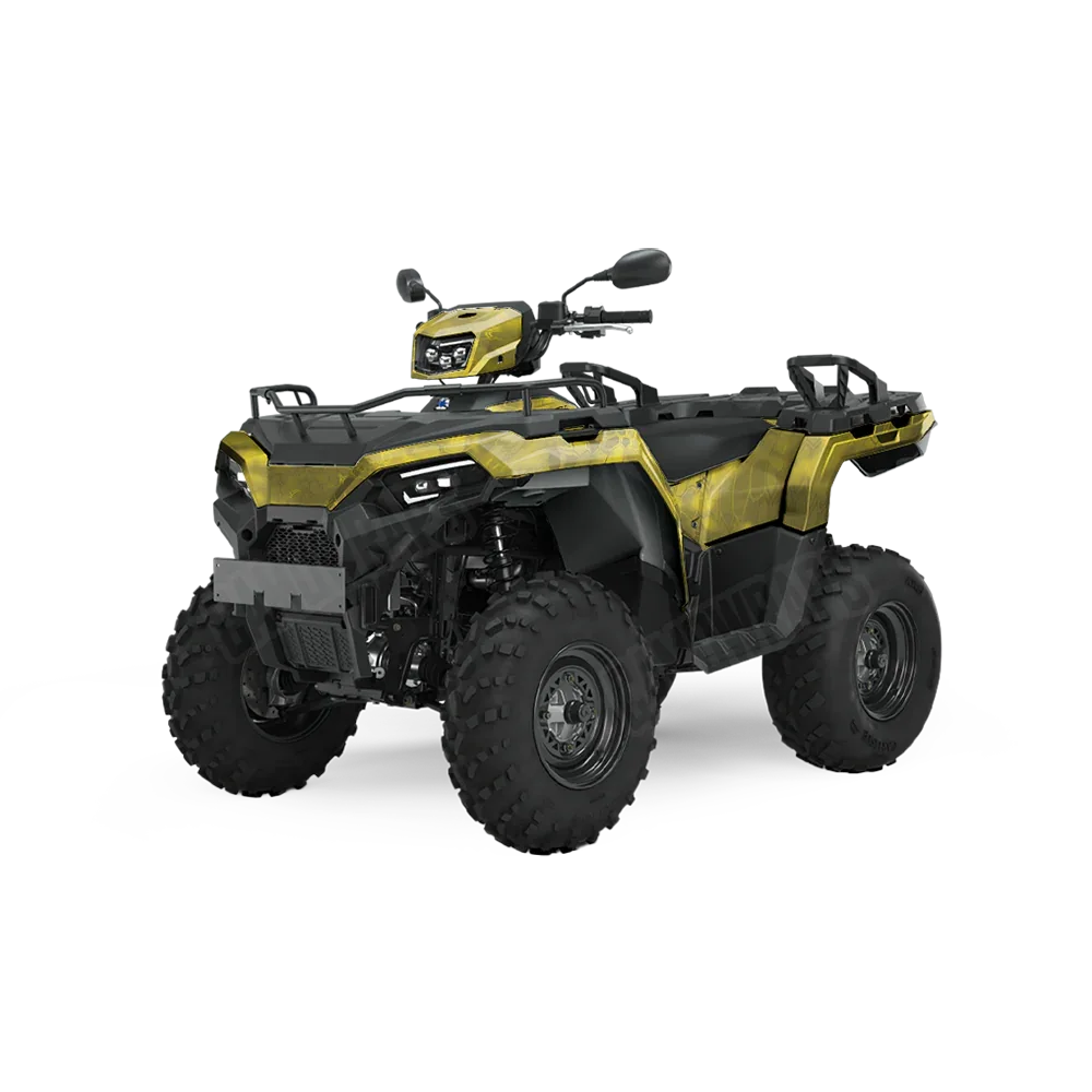 Kryptek Yellow ATV Wraps