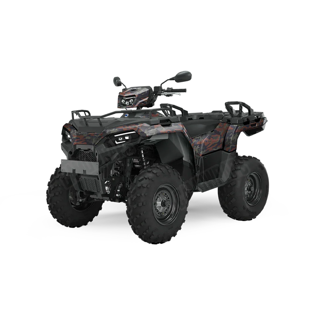 Classic Blue Copper ATV Wraps