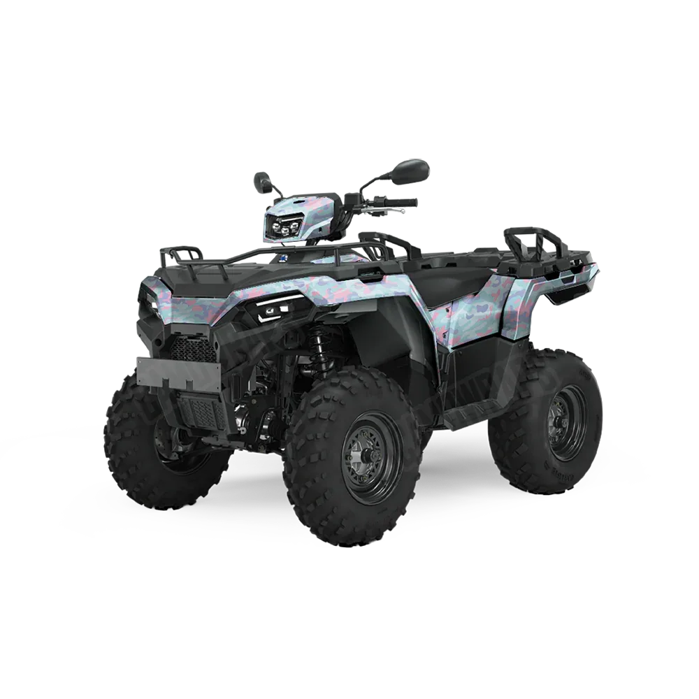 Classic Cotton Candy ATV Wraps