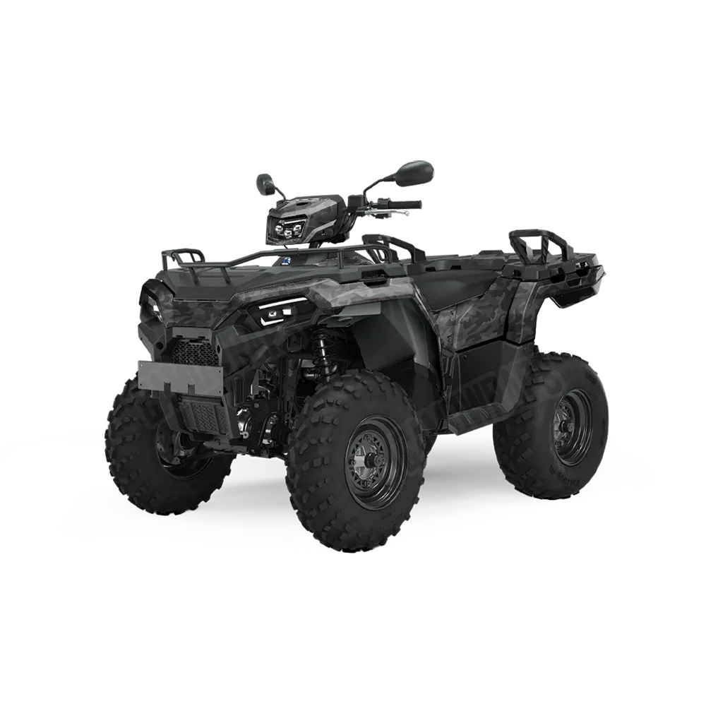 Classic Elite Black ATV Wraps