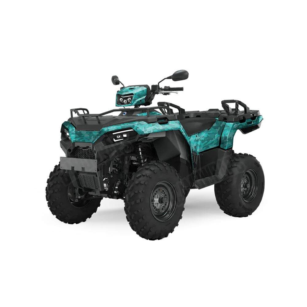 Classic Elite Tiffany Blue ATV Wraps