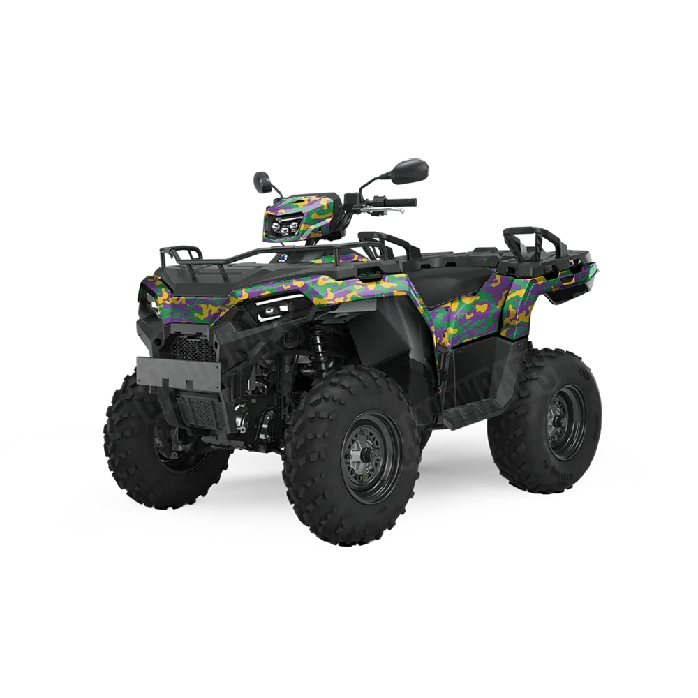 Classic Mardi Gras ATV Wraps
