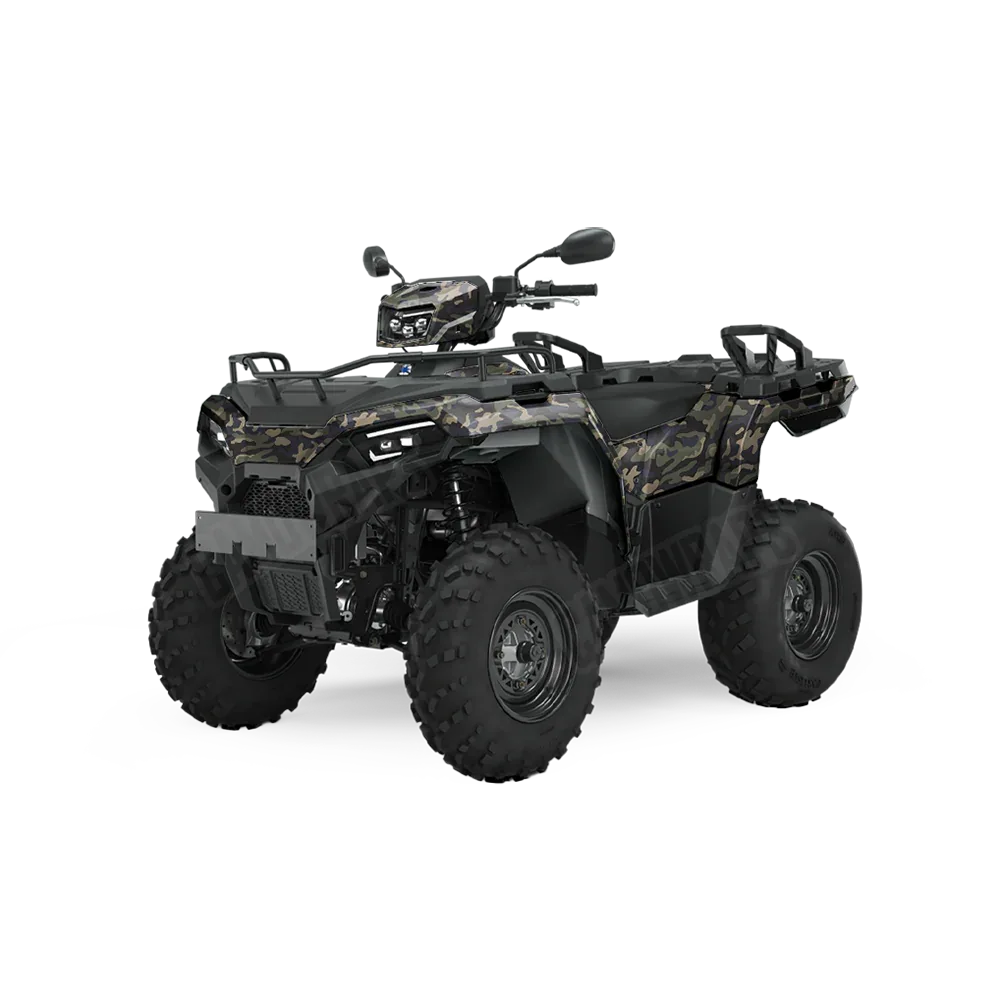 Classic Militant Blue ATV Wraps