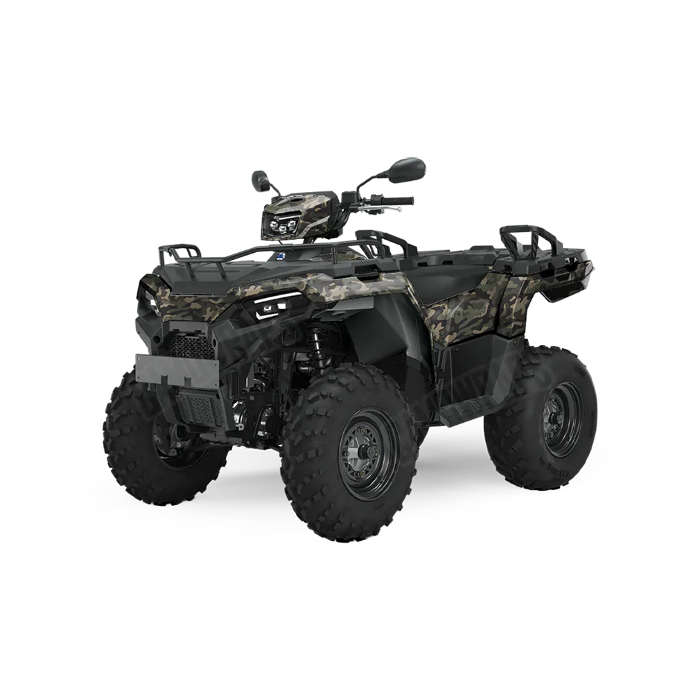 Classic Militant Green ATV Wraps