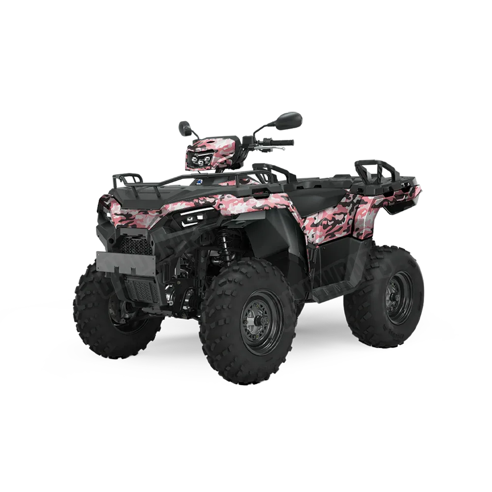Classic Pink ATV Wraps