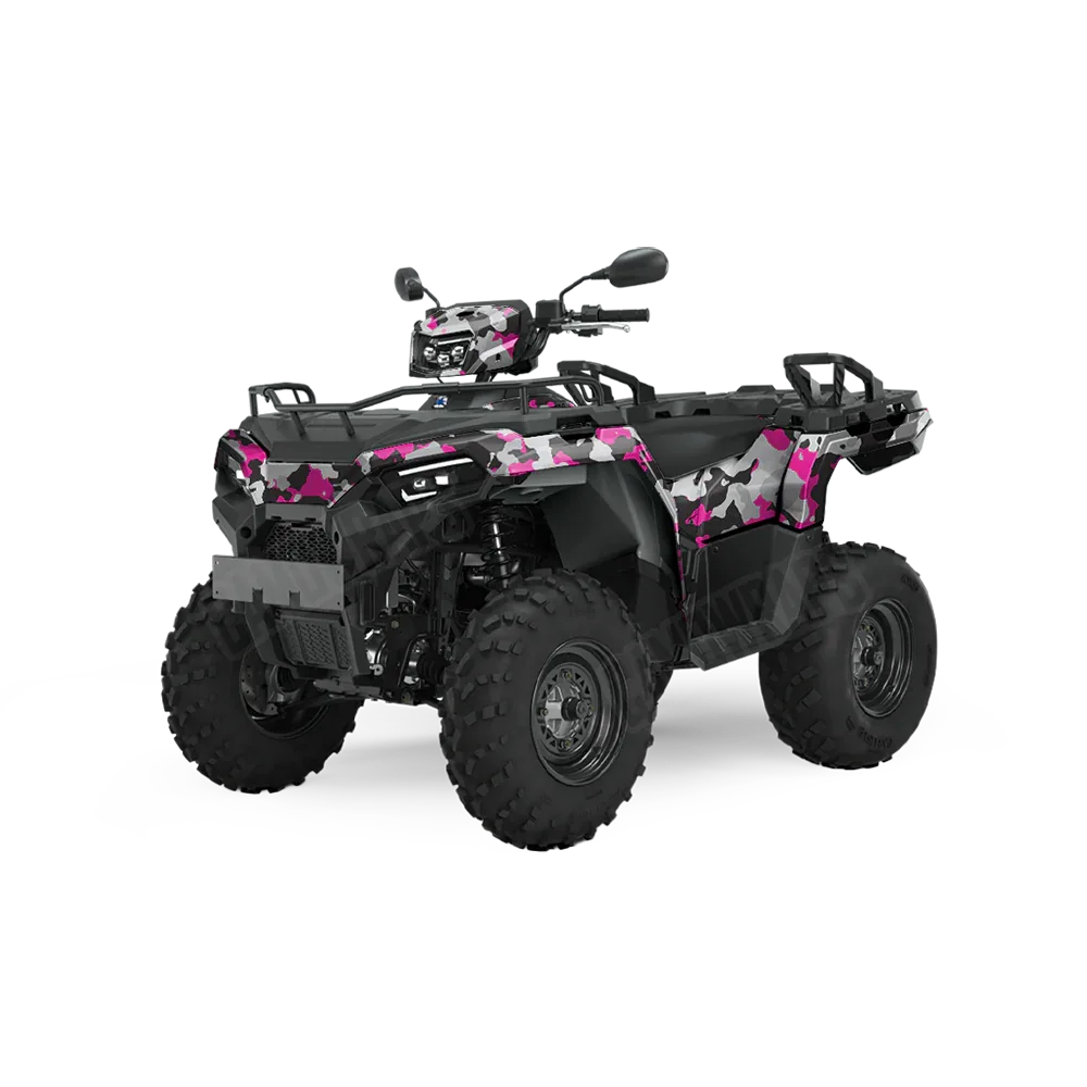 Cumulus Magenta Tiger ATV Wraps