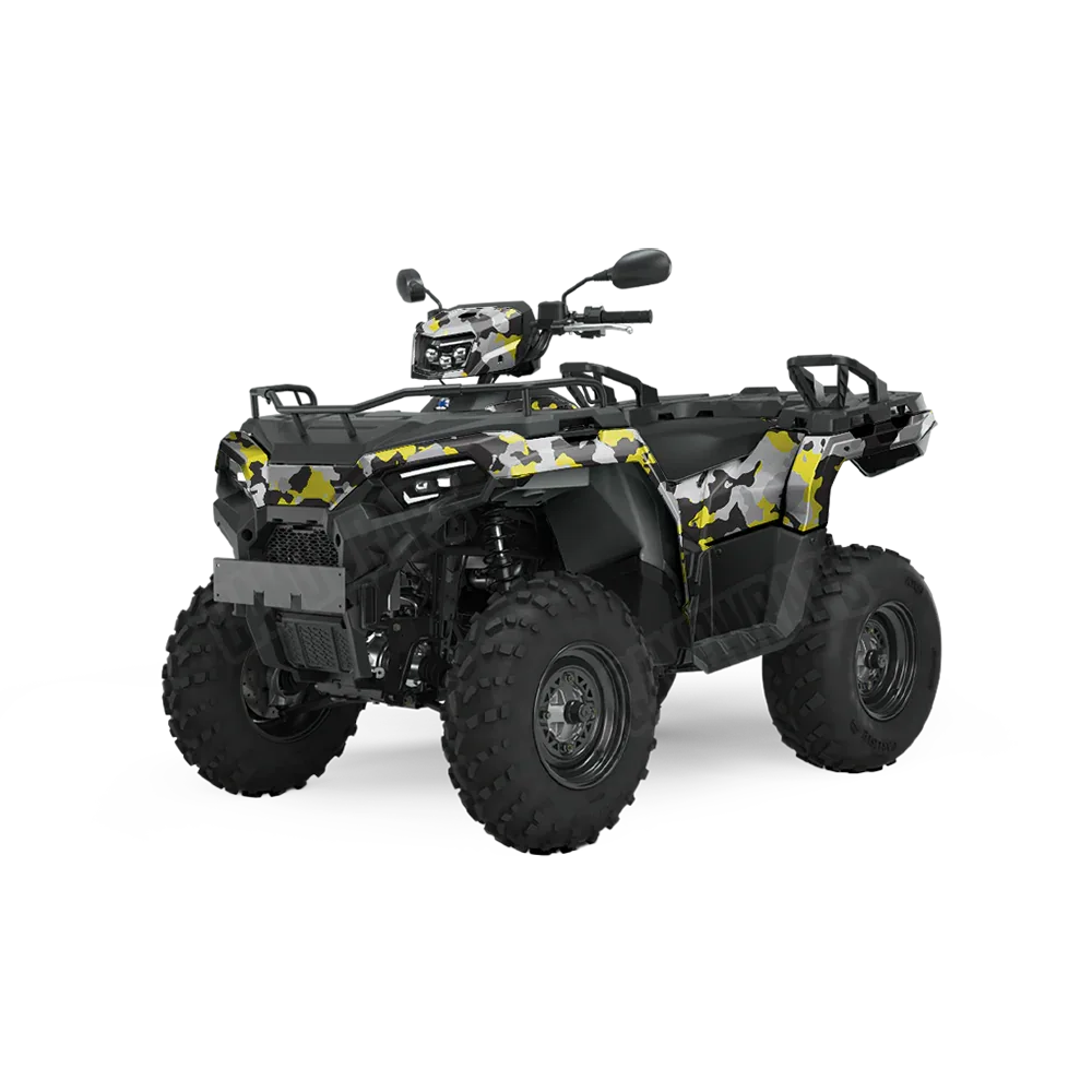 Cumulus Yellow Tiger ATV Wraps