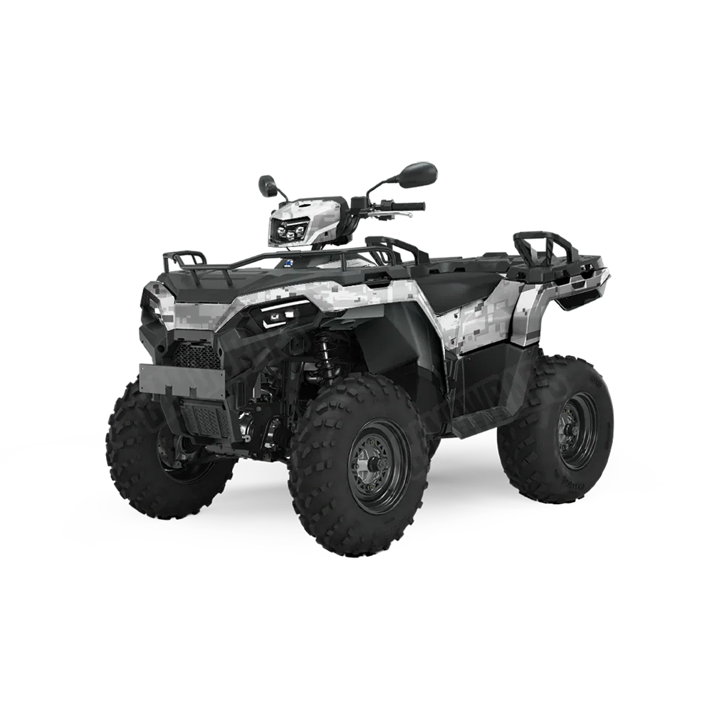 Digital Snow ATV Wraps
