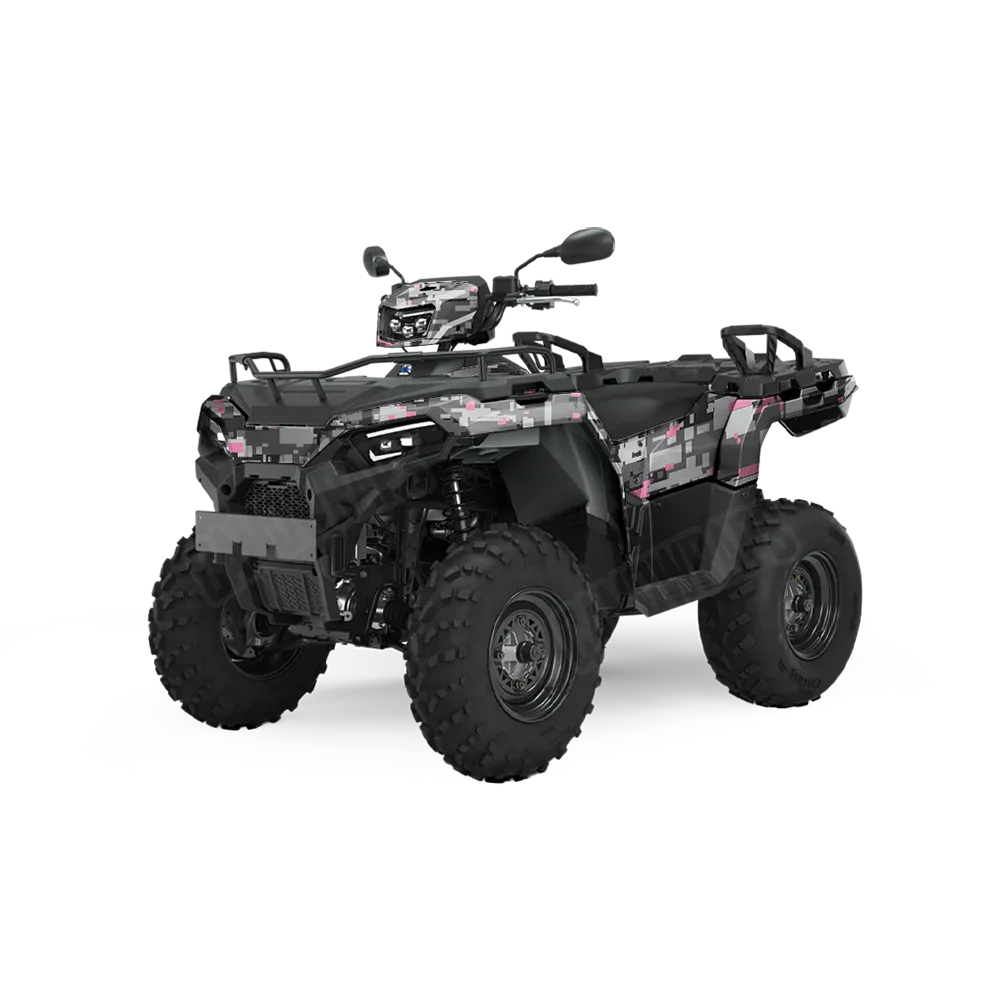 Digital Urban Pink ATV Wraps