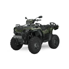 Ragged Army Dark Green ATV Wraps