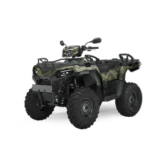 Ragged Army Green ATV Wraps