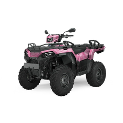 Ragged Elite Pink ATV Wraps