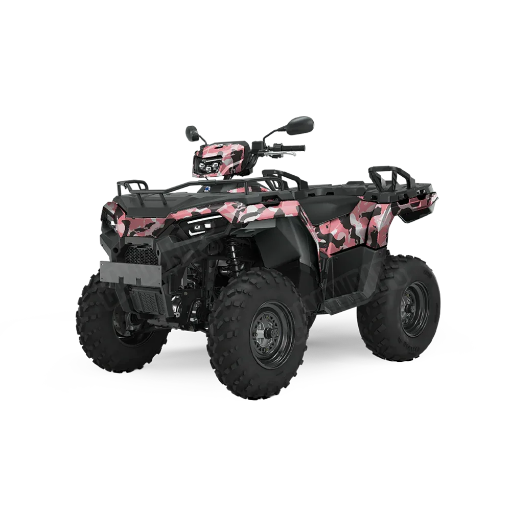 Ragged Pink ATV Wraps