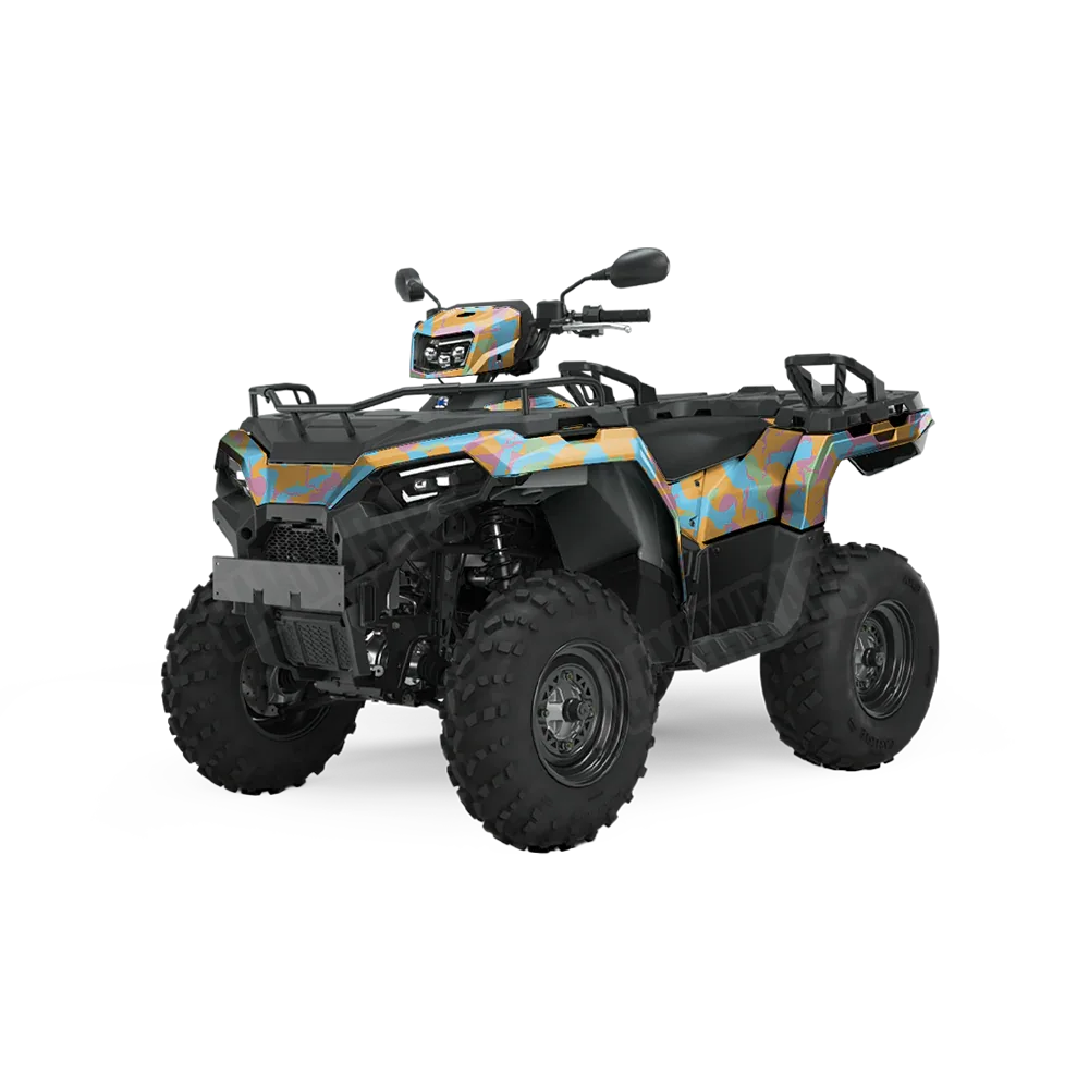 Ragged Sherbert ATV Wraps