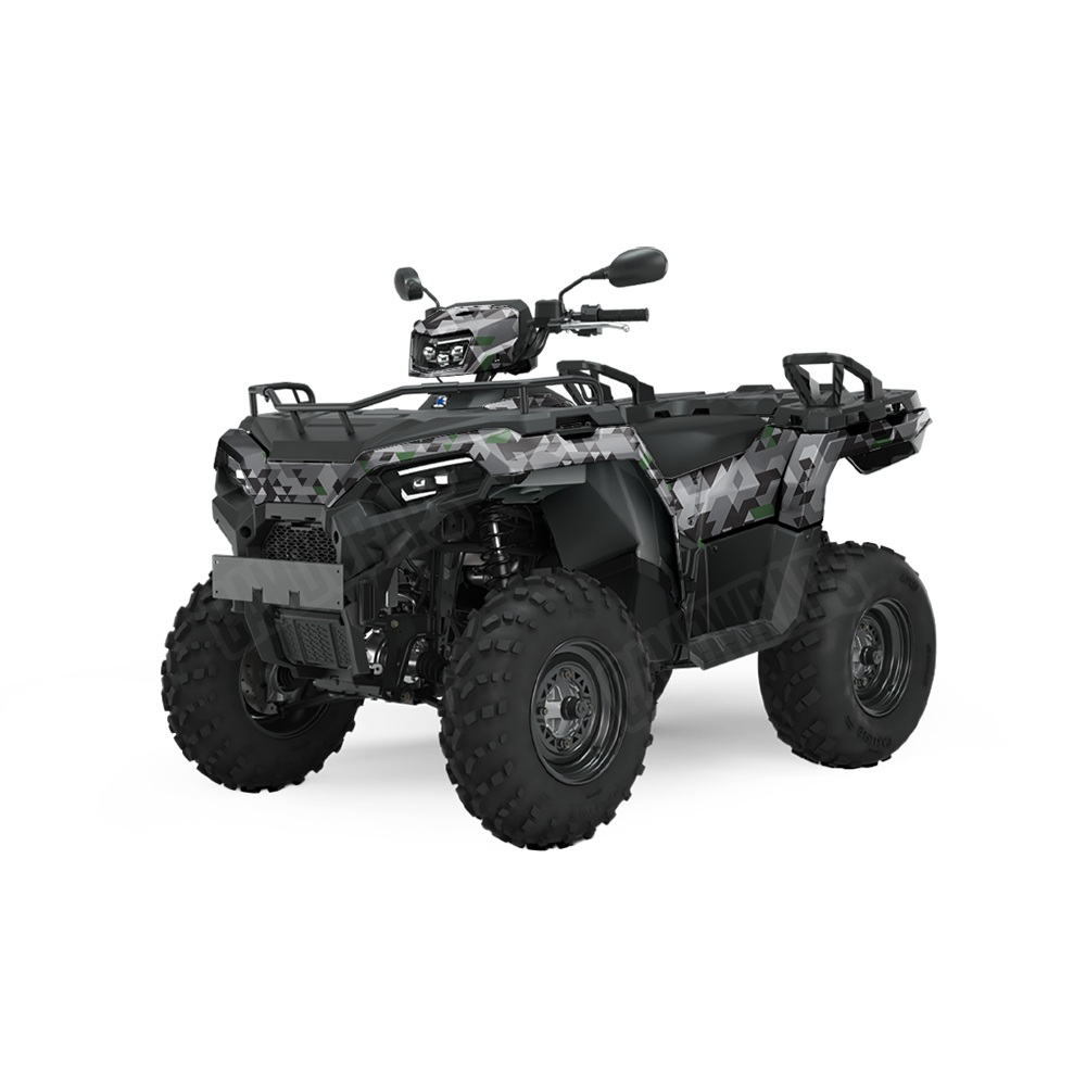 Triangle Urban Green ATV Wraps