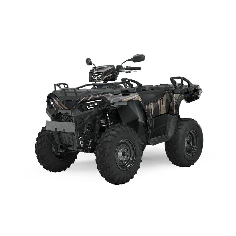 Liquid Smoke Militant Blue ATV Wraps