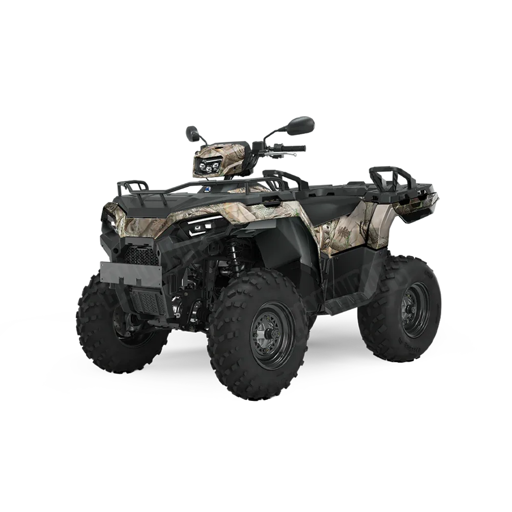 Nature Lifeless Woods Buck Skull ATV Wraps