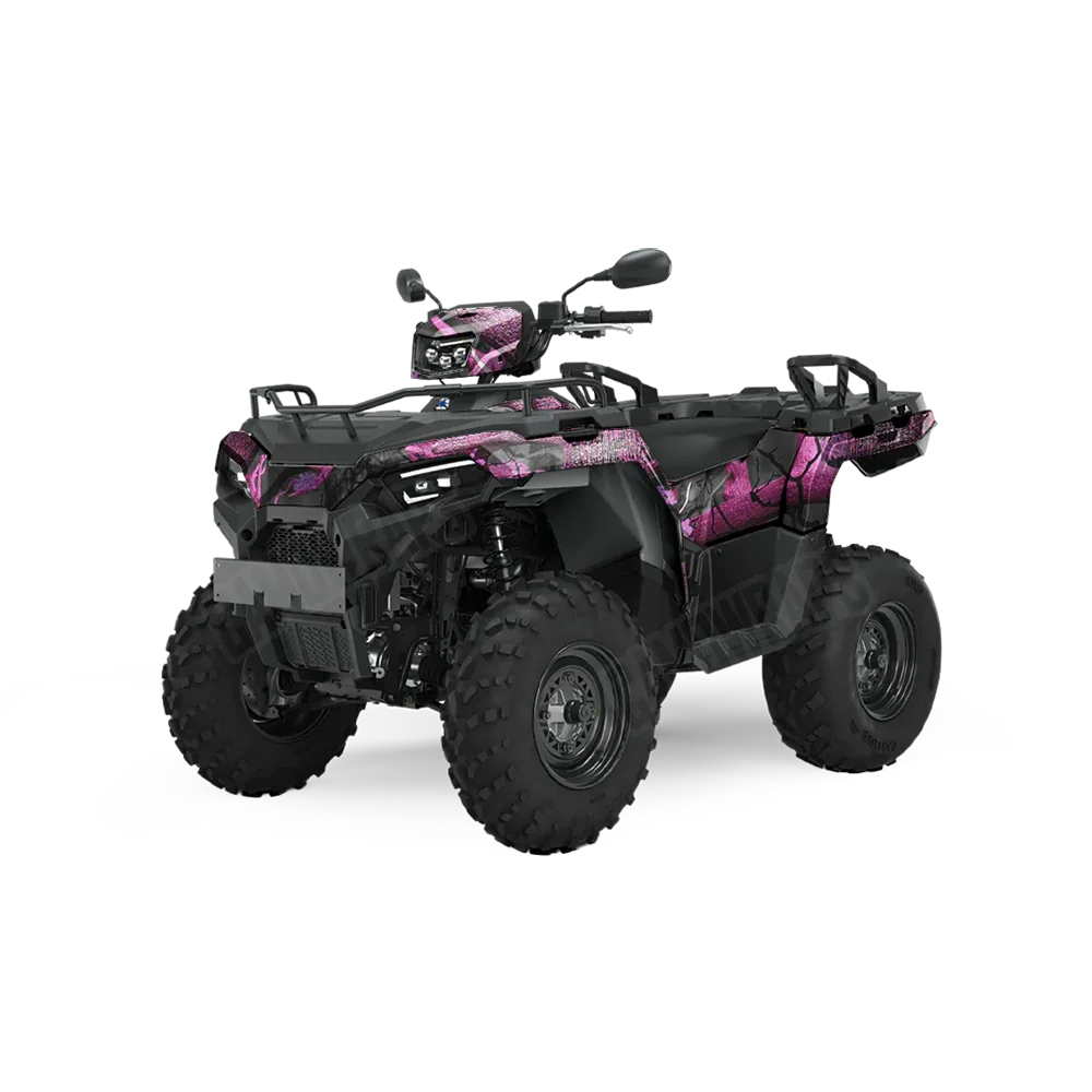 Nature Pink Lifeless Woods ATV Wraps