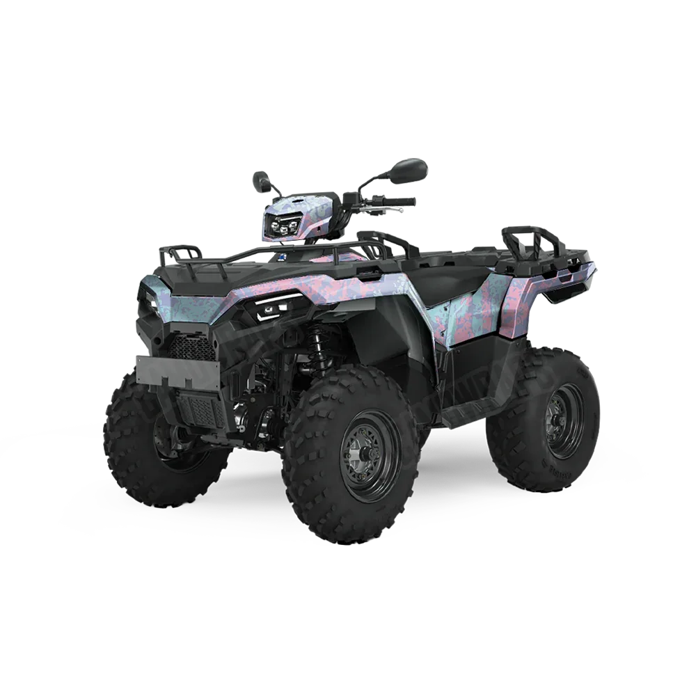 Pasted Cotton Candy ATV Wraps