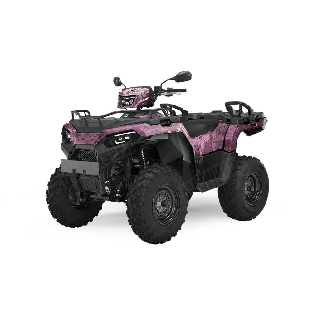 Pasted Floral ATV Wraps
