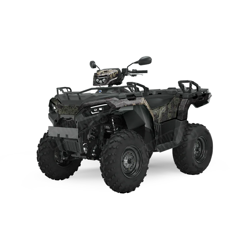 Pasted Militant Charcoal ATV Wraps