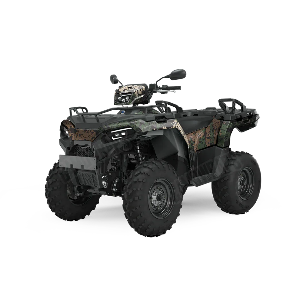 Pasted Woodland ATV Wraps