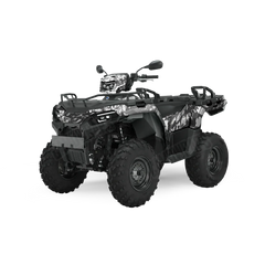 Prym1 Camo Black Ice ATV Wraps