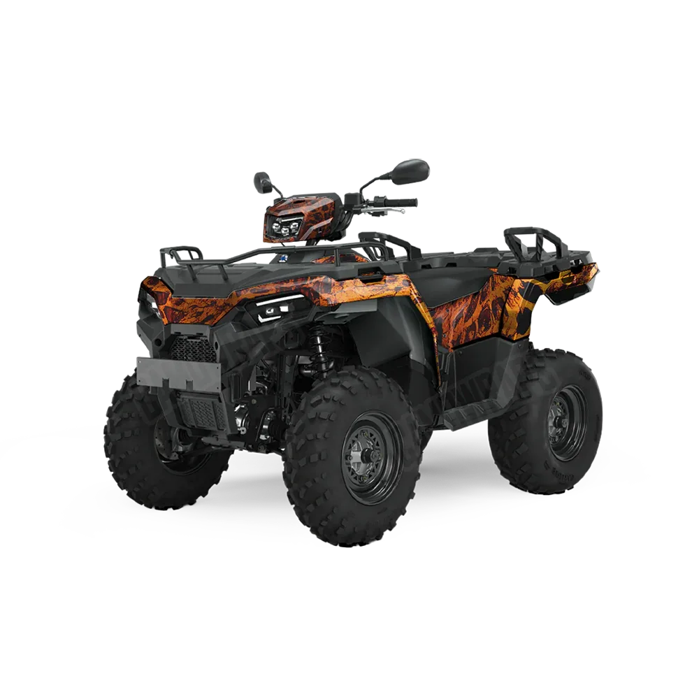 Prym1 Camo Fire Storm ATV Wraps