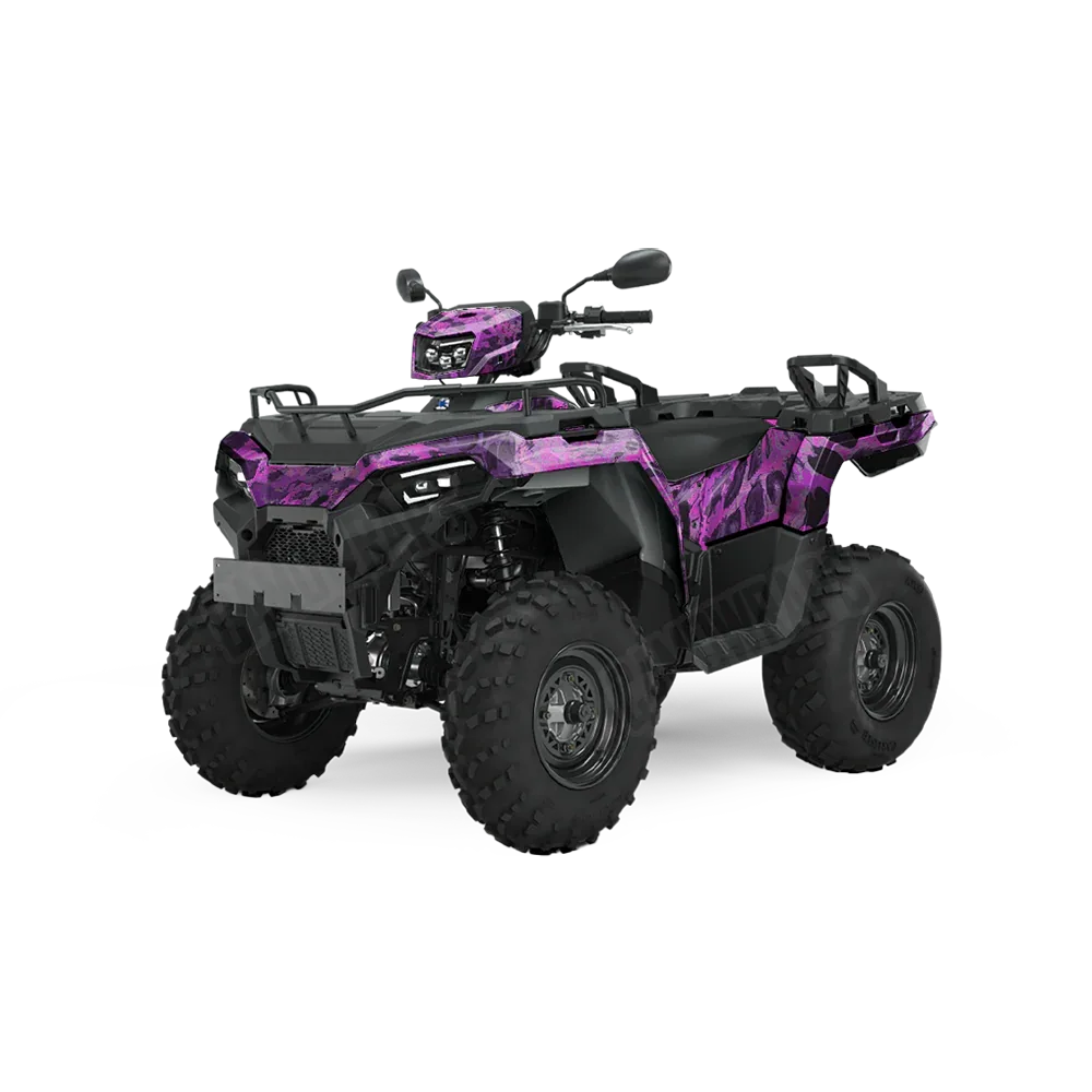 Prym1 Camo Pink Blast ATV Wraps