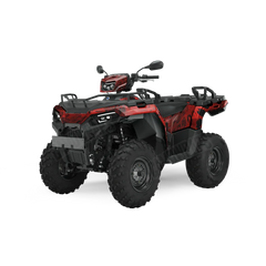 Prym1 Camo Red Hunt ATV Wraps