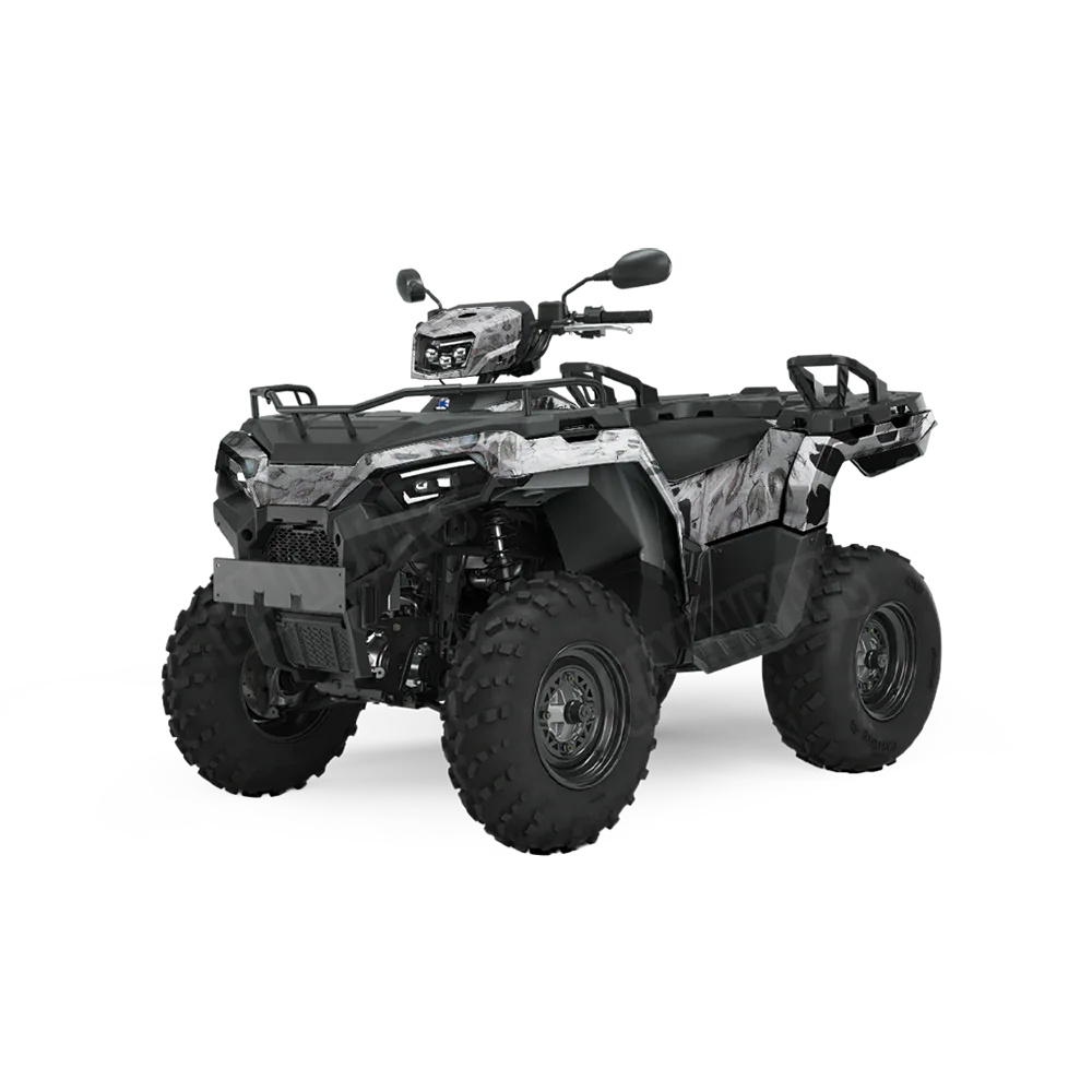 Prym1 Camo Silver Mist ATV Wraps