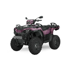 Realtree Aspect Cranberry ATV Wraps