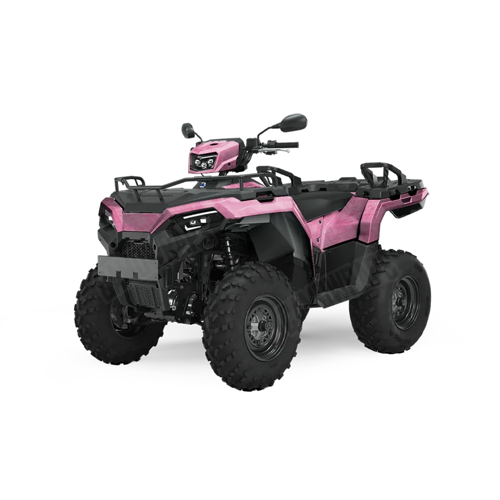 Realtree Fishing Pink ATV Wraps