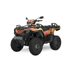 Realtree WAV3 Solar Blaze ATV Wraps