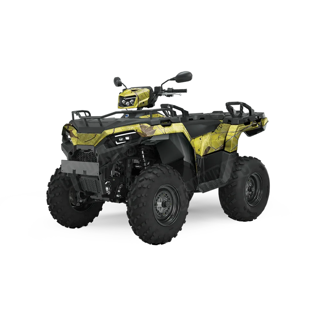 Realtree XTRA Colors Yellow ATV Wraps