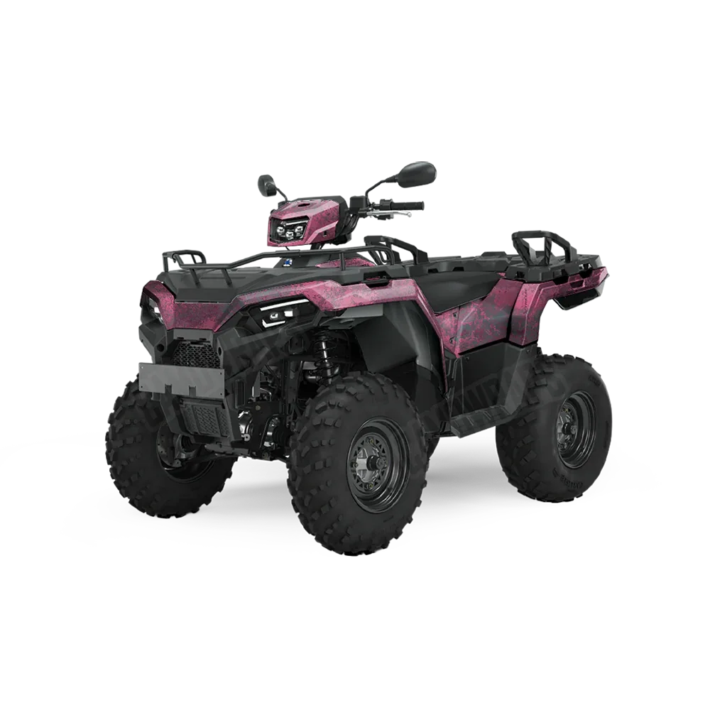 Realtree XTREME Dark Magenta ATV Wraps