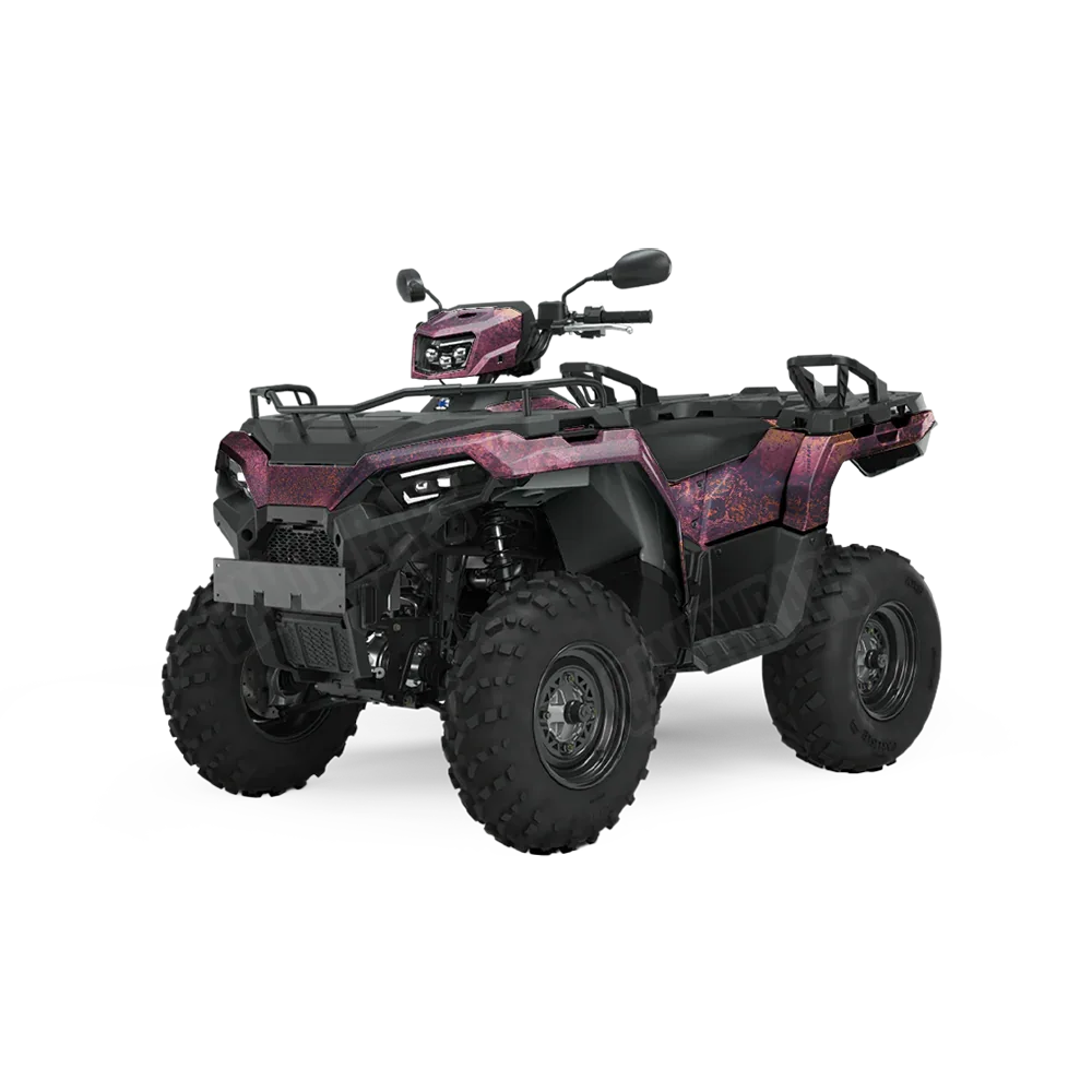 Realtree XTREME Gothic Grape ATV Wraps