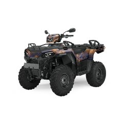 Realtree XTREME Spiced Navy ATV Wraps