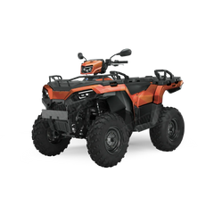 Shattered Elite Orange ATV Wraps