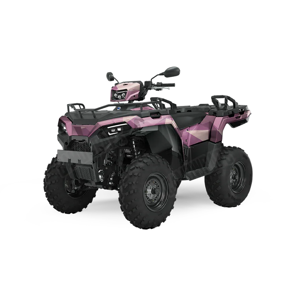 Shattered Floral ATV Wraps